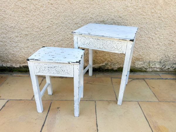 Lot de 2 petites tables – Image 2