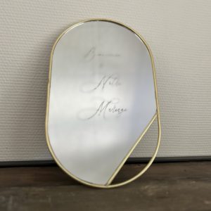Miroir Bienvenue à notre mariage
