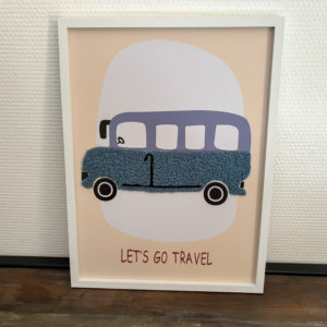 Cadre affiche bus